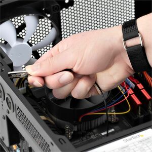 StarTech.com Antistatic Wrist Strap with Grounding Cable, ESD Electrostatic Discharge Band, 5ft / 1.5m Detachable Cord, TA