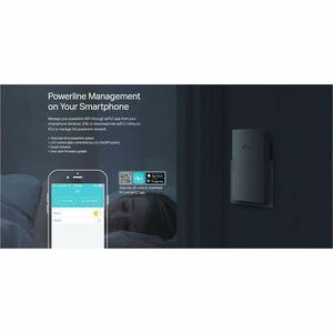 Adaptateur de réseau powerLine - TP-Link TL-WPA7817 KIT - 2 x Réseau (RJ-45) - 1000 Mbit/s PowerLine - 300 m Distance tolé