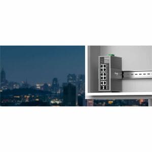 Omada IES210GPP 10 Ports Manageable Ethernet Switch - Gigabit Ethernet - 1000Base-T, 1000Base-X - 2 Layer Supported - 240 