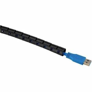 Neomounts Cable Protection - Black - Cable Sleeve - Plastic