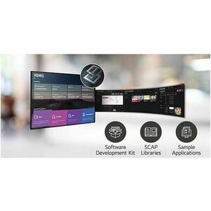 LG 65UL3Q-E 1651 mm LCD Digital Signage Display - Advanced Super Dimension Switch ( ADS ) - 3840 x 2160 - 16:9 - Direct LE