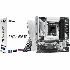 ASRock B760M Pro RS Gaming-Desktop-Motherboard - Intel B760 Chipsatz - Sockel LGA-1700 - Micro ATX - Core Unterstützter Pr