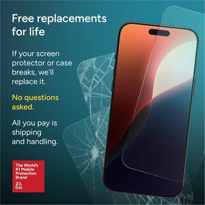 invisibleSHIELD Glass Elite Privacy Glass, Tempered Glass, Aluminosilicate Glass Privacy Screen Protector for Apple iPhone