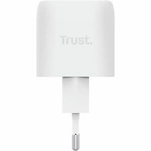 Trust Maxo 30 W AC Adapter - Universal Adapter - 1 USB Type-C - For Smartphone, Notebook, Tablet PC - Europe - White