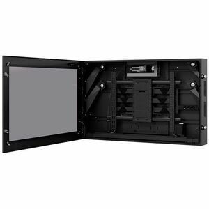 HAGOR Displaygehäuse - 139,7 cm (55 Zoll) - Querformat - Glas, Blech - Schwarz, Anthrazit