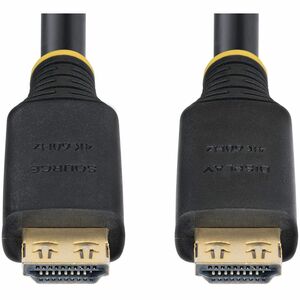 StarTech.com 15m (49.2ft) Active High Speed HDMI Cable with Gripping Connectors, 4K 60Hz/1440p 144Hz, 18Gbps, HDMI Cord, T