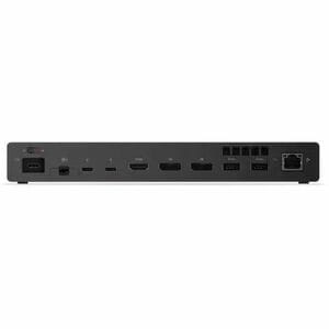 Lenovo Thunderbolt 5 Docking Station for Monitor, Mobile Workstation - Charging Capability - 265 W - Eclipse Black - 4 Dis