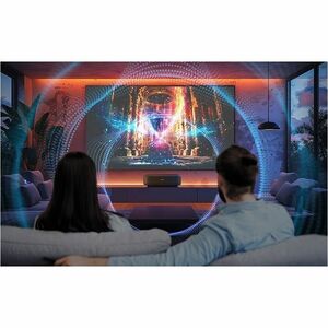 Epson EH-LS670B Ultra Short Throw 3LCD Projector - 16:9 - Wall Mountable - Black - High Dynamic Range (HDR) - Front - 2160