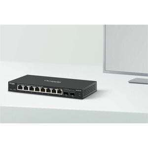 Omada 8-Port 2.5GBASE-T Easy Managed Switch with 2 10GE SFP+ Slots - 8 Ports - Manageable - Gigabit Ethernet, 2.5 Gigabit 