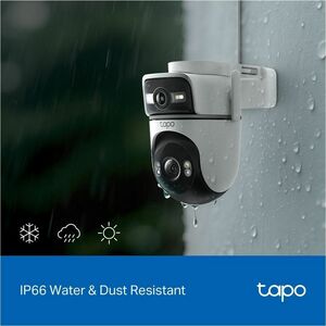 Tapo TC47 3 Megapixel Outdoor 2K Network Camera - Colour - 1 - 30.18 m Infrared/Color Night Vision - H.264 - 2304 x 1296 -