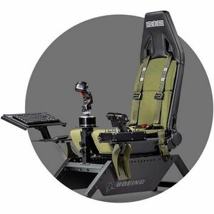 Next Level Racing Simulationscockpit - Canvas, PU-Leder - Grün