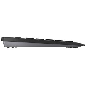 CHERRY STREAM Tastatur - Kabellos Konnektivität - USB Typ-A Schnittstelle - Deutsch - Schwarz - SX Schlüsselschalter - 10 