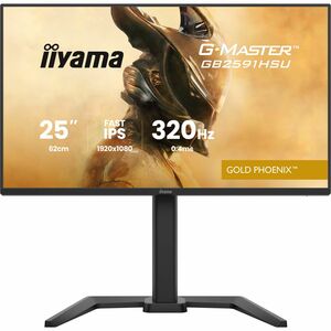 Moniteur de jeu LCD iiyama Gold Phoenix G-MASTER GB2591HSU-B1 25" Classe Full HD - 16:9 - Noir mat - 62,2 cm (24,5") Viewa