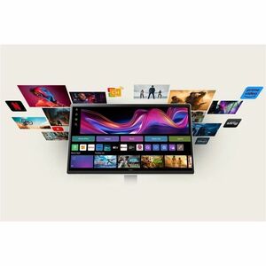 LG 27U731SA-W 27" Class 4K UHD Smart Gaming LED Monitor - 16:9 - White - 27" Viewable - In-plane Switching (IPS) Technolog