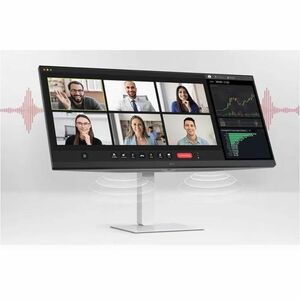 LG Ultrawide 34U530A-W 34" Class WFHD LCD Monitor - 21:9 - 34" Viewable - In-plane Switching (IPS) Technology - 2560 x 108