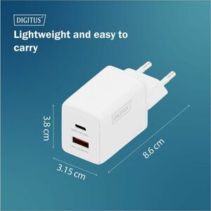 Digitus 45 W Wechselstromadapter - 45 W - 12,25 A