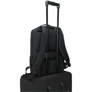 Dicota TWO Carrying Case (Backpack) for 33 cm (13") to 35.6 cm (14") Notebook - Black - Water Resistant, Weather Resistant