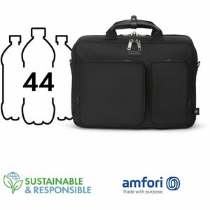 Dicota SEVEN Tasche für 35,6 cm (14 Zoll) bis 40,6 cm (16 Zoll) Notebook - 1680D Polyethylenterephthalat (PET) Körper - Re