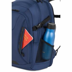 SwissGear Elite 5358303408 Carrying Case (Backpack) for 16" Notebook - Navy - Abrasion Resistant, Crush Resistant - Ballis