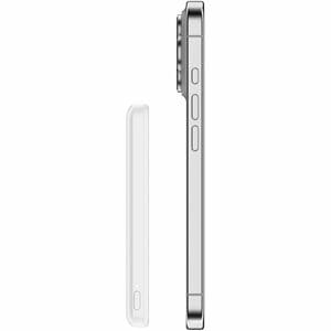 Belkin BoostCharge Stromspeicher - Weiß - für Ohrhörer, iPhone, Smartphone, Qi-fähiges Gerät, USB Typ C Gerät, Kabellose O