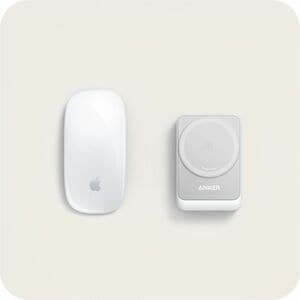 Caricatore a induzione ANKER MagGo A2557 - Bianco - 1 - Per Smartwatch, iPhone, AirPod, Smartphone, Earbud, Dispositivo ab
