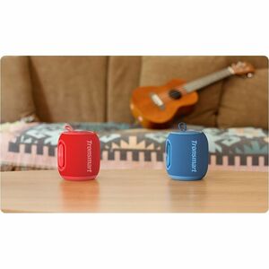Tronsmart T8 Mini Pórtatil Sistema de Altavoces - 16W RMS - Azul - 65Hz a 20kHz - Batería Recargable - 1