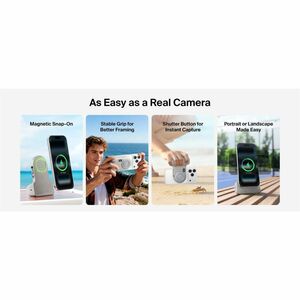 Stage PowerGrip Magnetic Charging Camera Grip with Power Bank - Sand