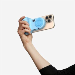 Stage PowerGrip Magnetic Charging Camera Grip with Power Bank - Ice Blue