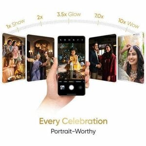 realme 16 Pro+ 5G 256 GB Smartphone - 17,3 cm (6,8 Zoll) AMOLED Full HD Plus 1280 x 2800 - Octa-Core (Cortex A720Single-Co