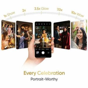 realme 16 Pro+ 5G 512 GB Smartphone - 17,3 cm (6,8 Zoll) AMOLED Full HD Plus 1280 x 2800 - Octa-Core (Cortex A720Single-Co