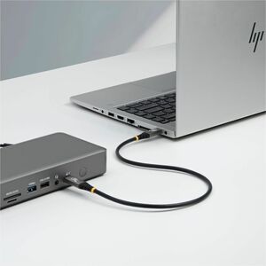 1.5m (5ft) USB4 Cable 80Gbps USB-IF Certified USB-C Cable 240W PD 8K 120Hz/4K 240Hz DP2.1 DP80 TPE Jacket Thunderbolt 4 Co