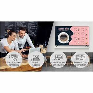 LCD Pantalla digital Signage LG 65PK640S 1651mm - 16 Horas/7 Días Operación - Hig Dynamic Range (Alto rango dinámico, HDR)