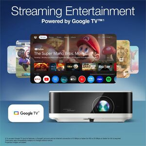 "PROYECTOR LED LIFESTUDIO EF-61W 700LUM 1080P HDMI GOOGLE TV
"