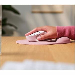 Mouse Pad Trust Bigfoot - Small - 236 mm x 205 mm x 16 mm Dimensioni - Rosa - Antiscivolo - Mouse