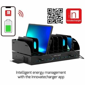 Naotic 30 W Charging Station - Universal Adapter - 10 USB - 10 USB Type-C - For USB Type C Device, USB Type A Device, Tabl
