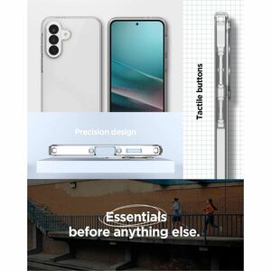 Spigen Liquid Crystal Case for Samsung Galaxy A37 Smartphone - Inner Dot - Crystal Clear - Scratch Resistant, Anti-scratch