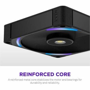 NZXT RF-U14PN-B1 Cooling Fan - PC, Motherboard, Radiator, Heatsink - 140 mm Maximum Fan Diameter - 1 x Fan(s) - 197.08m³/h