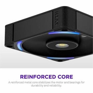 NZXT RF-U12PN-B1 Cooling Fan - PC, Motherboard, Radiator, Heatsink - 120 mm Maximum Fan Diameter - 1 x Fan(s) - 176.70m³/h