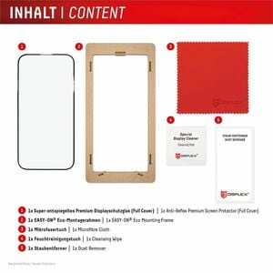 Displex Premium Anti-Reflex 10H Glas Displayschutz für Samsung Galaxy S24 Ultra - Transparent - 1 - für AMOLED Smartphone 