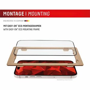 Displex Premium 10H Gehärtetes Glas Displayschutz für Apple iPhone Air, iPhone 17 Air - Transparent - für OLED iPhone Air,