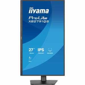 Moniteur LED iiyama ProLite XB2791QS-B1 27" Classe WQHD - 16:9 - Noir mat - 68,6 cm (27") Viewable - Technologie IPS - LED