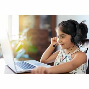 Kensington Classic Wired On-ear, Over-the-head Stereo Headset - Binaural - Circumaural - 182.9 cm Cable - Noise Cancelling