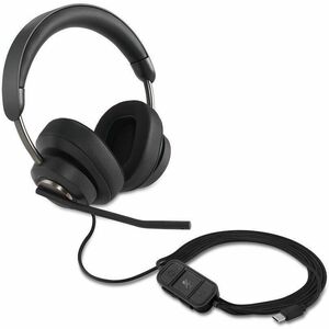 Kensington H2000 Wired Over-the-ear, Over-the-head Stereo Headset - Black - Microsoft Teams Certification - Binaural - Cir