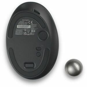Kensington Pro Fit Ergo TB550 Trackball - Bluetooth/Radio Frequency - USB - Optical - 7 Programmable Button(s) - 1 Pack - 