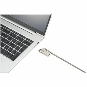 Kensington Slim NanoSaver 2.0 Cable Lock For Notebook - 1.80 m Cable - Patented T-bar/Key Lock - Plastic, Stainless Steel,