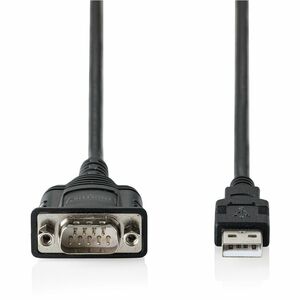 Digitus 1,80 m Seriell/USB Datentransferkabel - 1 Stück - Cable for Computer, Desktop-PC, Notebook - 128 kbit/s - Golden B