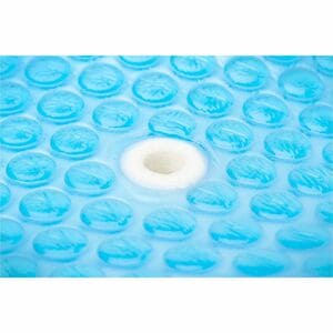Kensington Premium Seat Cushion - 465.58 mm - Gel Filling - Fabric, Memory Foam, Silicone - U-shaped - Comfortable, Ergono