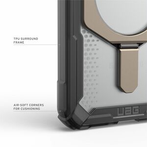 Urban Armor Gear Plasma XTE Case for Samsung Galaxy S26 Smartphone - Ash, Titanium - Drop Resistant, Scratch Resistant, Cr