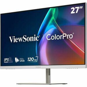 ViewSonic ColorPro VP2766-2K-W 27" Class WQHD LED Monitor - 16:9 - White - 68.6 cm (27") Viewable - In-plane Switching (IP