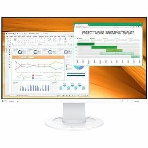 24IN EIZO FLEXSCAN EV2400R 1920X1080 TCO 10 WHITE